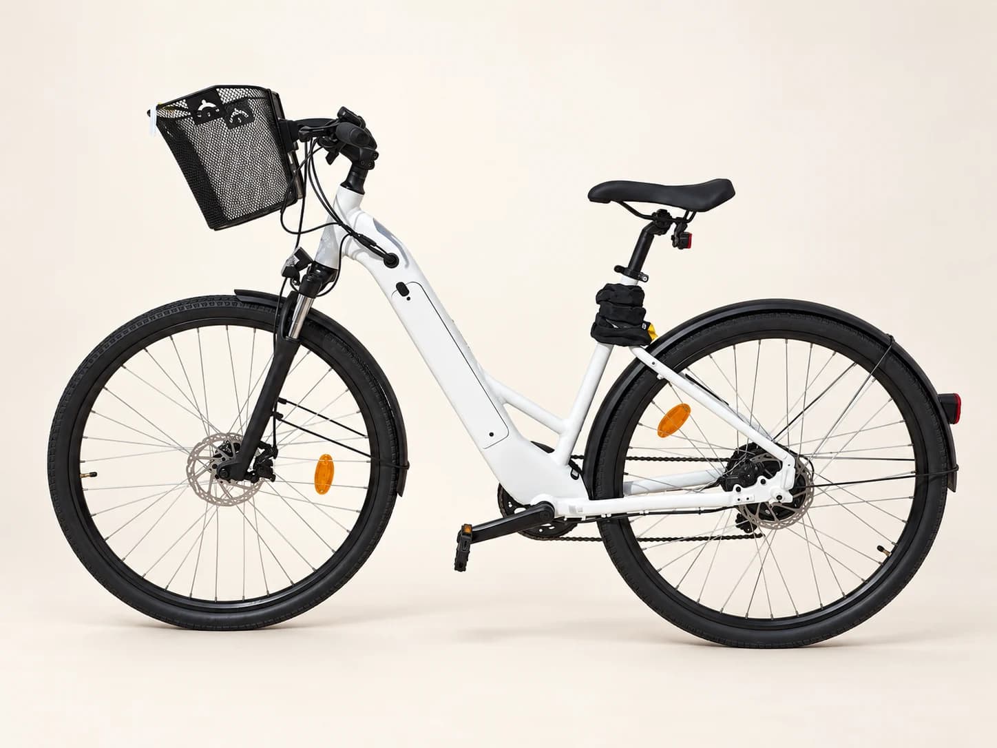Our Rockrider E-ACTV 100 with basket